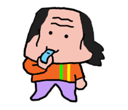 Old man is the old man at different No11 sticker #11085526