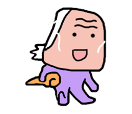 Old man is the old man at different No11 sticker #11085533