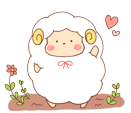 Sheep of wataame sticker #11085632