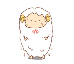 Sheep of wataame sticker #11085635