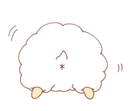 Sheep of wataame sticker #11085641
