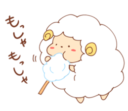 Sheep of wataame sticker #11085642