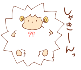Sheep of wataame sticker #11085646