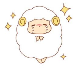 Sheep of wataame sticker #11085659