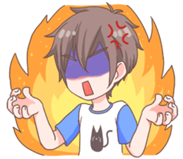 Thanwa Cute Boy sticker #11086207