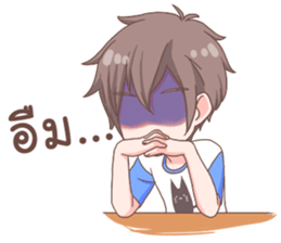 Thanwa Cute Boy sticker #11086224