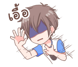 Thanwa Cute Boy sticker #11086225