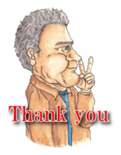 Plump old man sticker #11086276