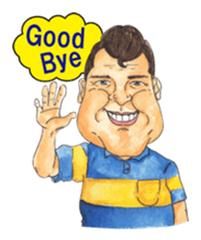 Plump old man sticker #11086310