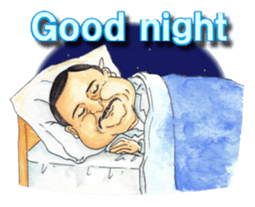 Plump old man sticker #11086311