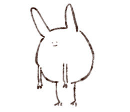 Rabbit multiples rapidly sticker #11086708