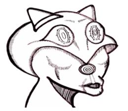 Onyan Funky Sticker 7 !!! sticker #11087067