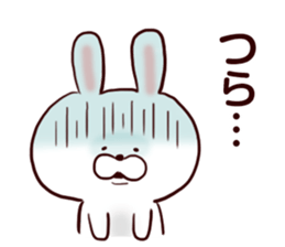 Plump Rabbit.1 sticker #11087178