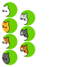 Cats Avatars sticker #11087419