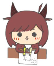 Capricorn-Goat Yu sticker #11088374