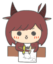 Capricorn-Goat Yu sticker #11088374
