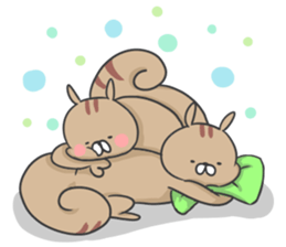 Almond of the squirrel(LOVE ver.) sticker #11089108