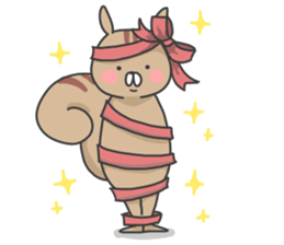 Almond of the squirrel(LOVE ver.) sticker #11089113