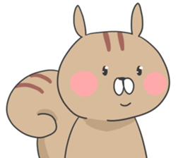 Almond of the squirrel(LOVE ver.) sticker #11089116