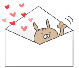 Almond of the squirrel(LOVE ver.) sticker #11089119