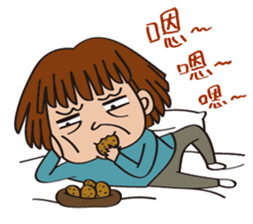 Female house Gillian sticker #11089324