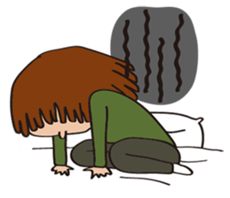 Female house Gillian sticker #11089348