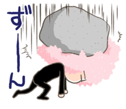 Pink Afro sticker #11089382