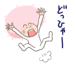 Pink Afro sticker #11089396