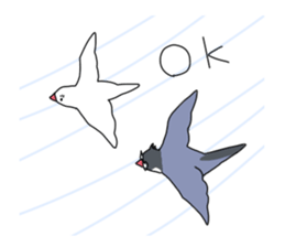 Paddybird couple sticker #11089609