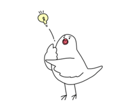 Paddybird couple sticker #11089610