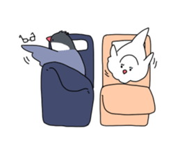 Paddybird couple sticker #11089611