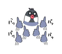 Paddybird couple sticker #11089614