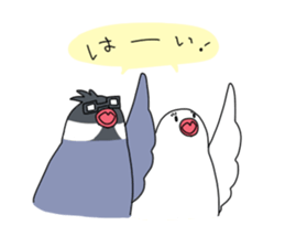 Paddybird couple sticker #11089623