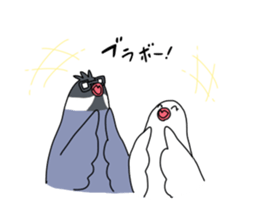 Paddybird couple sticker #11089630