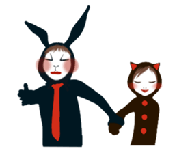 Kimi to Nuko sticker #11089758