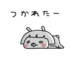 Bobbed rabbit sticker #11090301