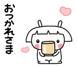 Bobbed rabbit sticker #11090307