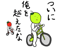 Cool apple4 sticker #11090372