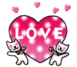 Daily life of the white cat bell3. sticker #11090625