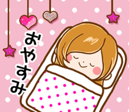 Leisurely a girlfriend  14 Healed casual sticker #11090642