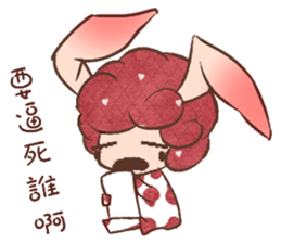 Jibo rabbit sticker #11091043