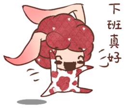 Jibo rabbit sticker #11091069