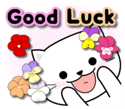 Do;words 2 to use well of the cat sticker #11091279