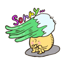 Delinquency leek  Mr. mushroom sticker #11091452