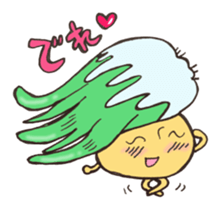 Delinquency leek  Mr. mushroom sticker #11091457