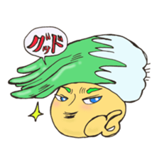 Delinquency leek  Mr. mushroom sticker #11091461