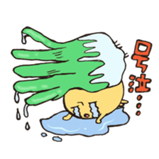 Delinquency leek  Mr. mushroom sticker #11091464