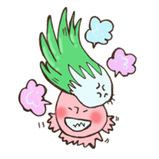 Delinquency leek  Mr. mushroom sticker #11091474