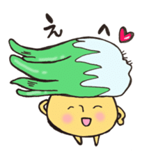 Delinquency leek  Mr. mushroom sticker #11091479