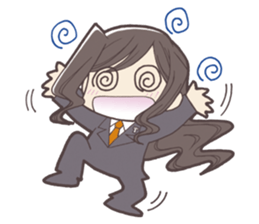 It's out the range! (SHIAWASE-SAN Ver.) sticker #11091482